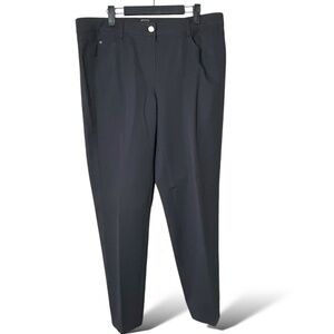 BASLER Cotton Blend 5 Pocket Twill Charcoal Grey Straight Leg Jeans US Sz L